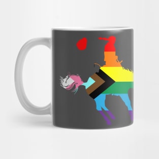 Bronco Rider 2: Queer Pride Flag Mug